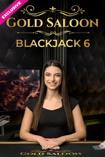 Gold Saloon Blackjack 6 Tischspiel: Gold Saloon Blackjack 6